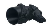 Tow Bar / Hitch Cap with Flat Coated Retriever head - for 50mm standard hitch