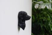 Golden Retriever Head as Fridge Magnet
