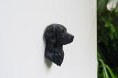 Golden Retriever Head as Fridge Magnet